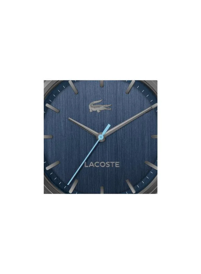 Lacoste  3-Hand Lisbon Collection Quartz Movement Watch For Men With Grey Stainless Steel Bracelet - 2011371 for Men | Best Price UAE